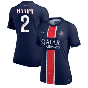 Paris Saint-Germain Achraf Hakimi #2 Dámské Domácí Dres 2024-25 Krátký Rukáv